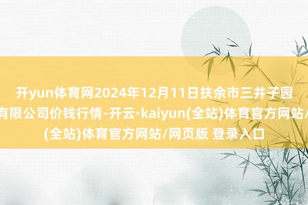 开yun体育网2024年12月11日扶余市三井子园区市集确立运营有限公司价钱行情-开云·kaiyun(全站)体育官方网站/网页版 登录入口